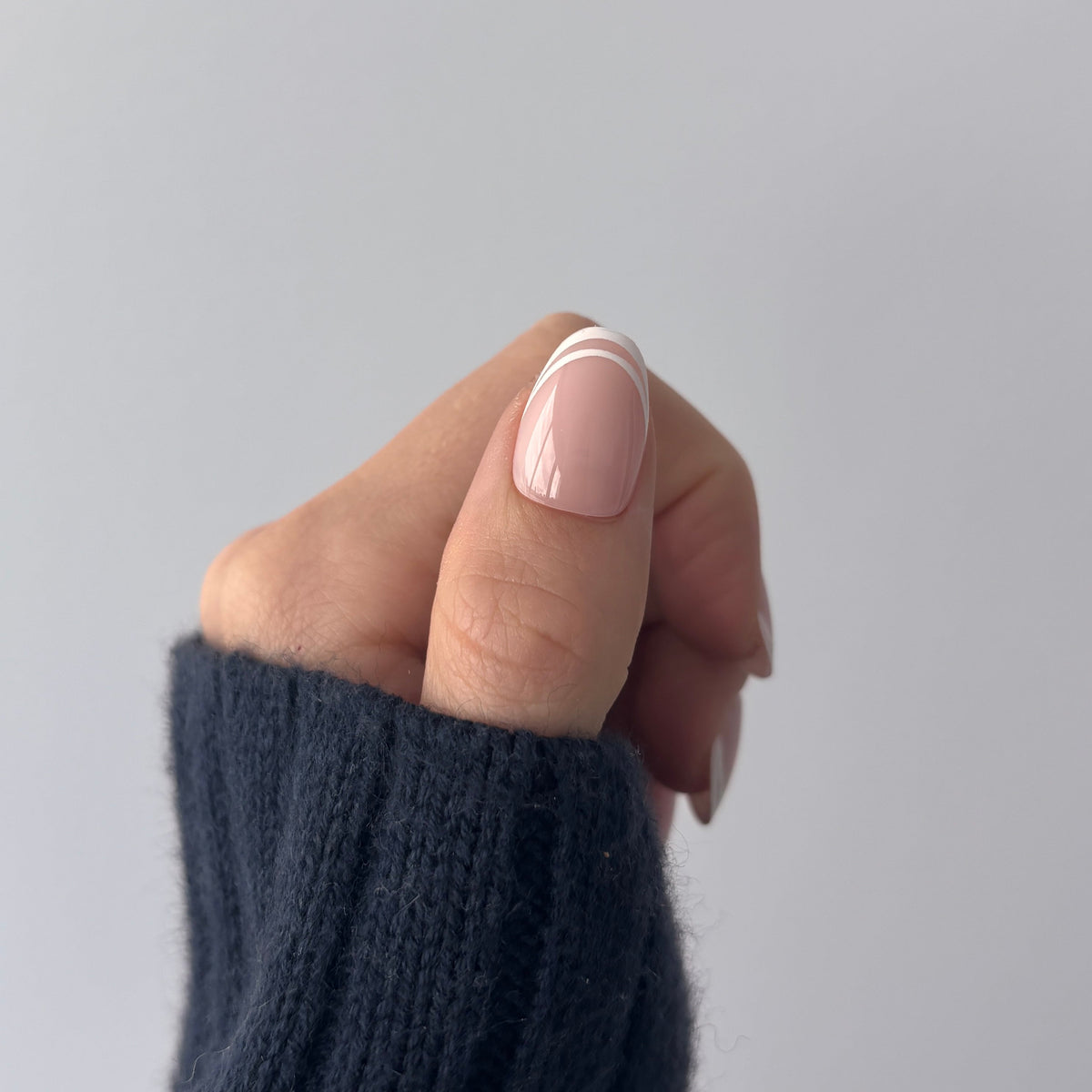 fine line (short oval)