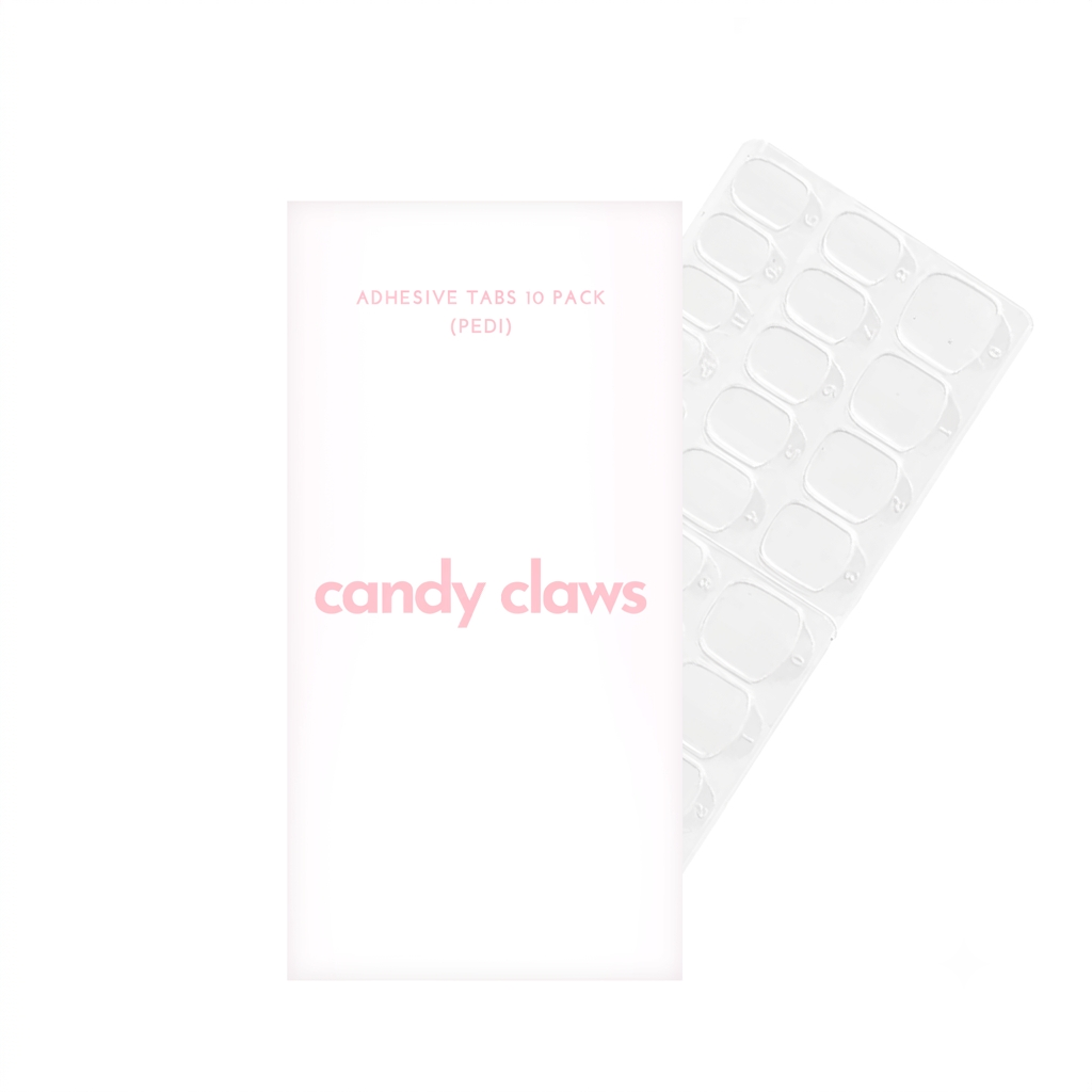 adhesive tabs 10pk (pedi)